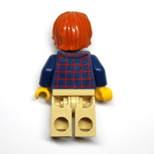 LEGO Minifigure: Plaid Button Shirt Front and Back (cty0726)