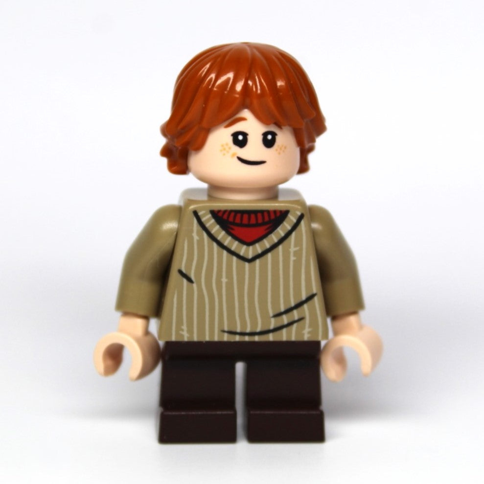 LEGO Minifigure: Ron Weasley - Dark Tan Sweater (hp142)