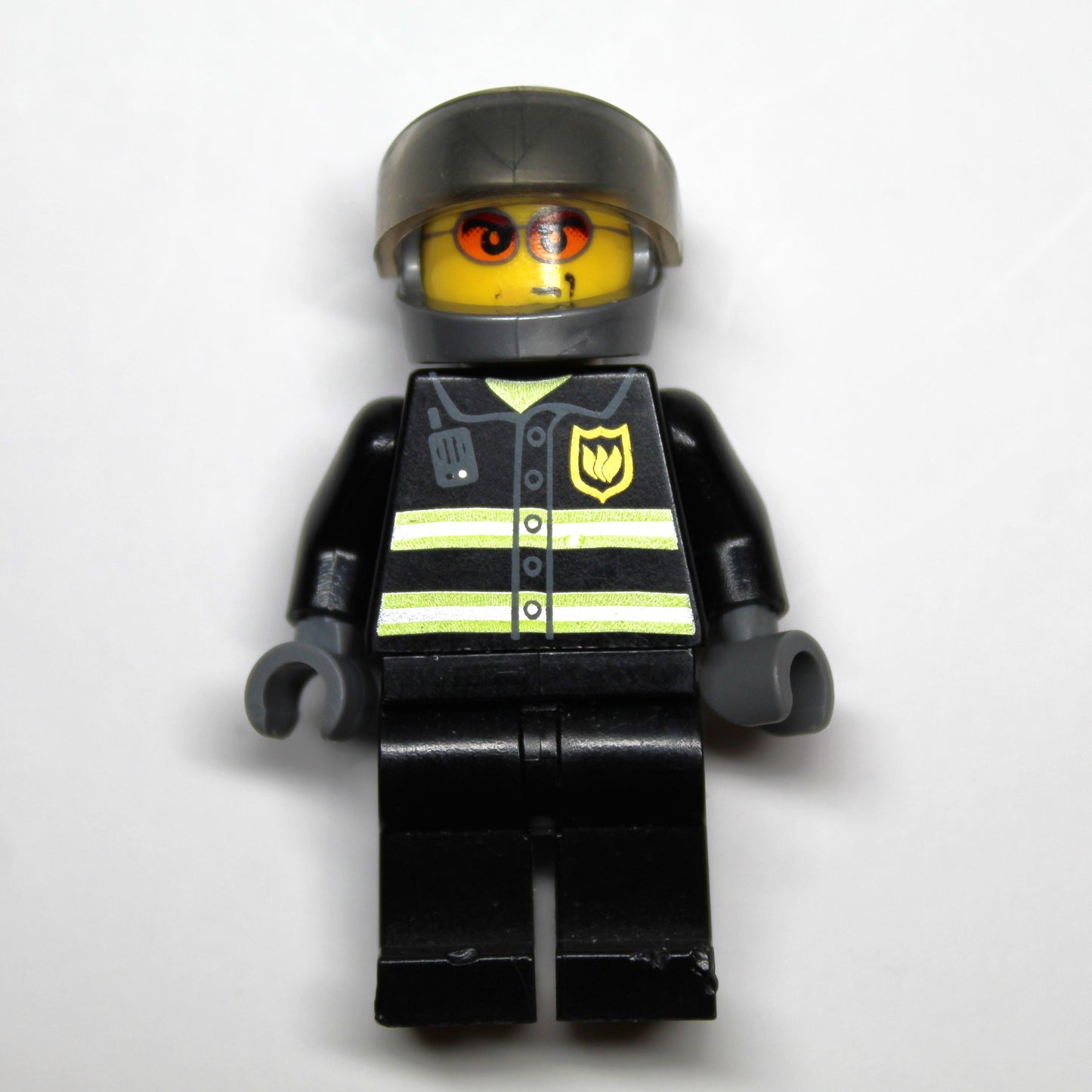 LEGO Minifigure: Firefighter - Reflective Stripes (cty0003)