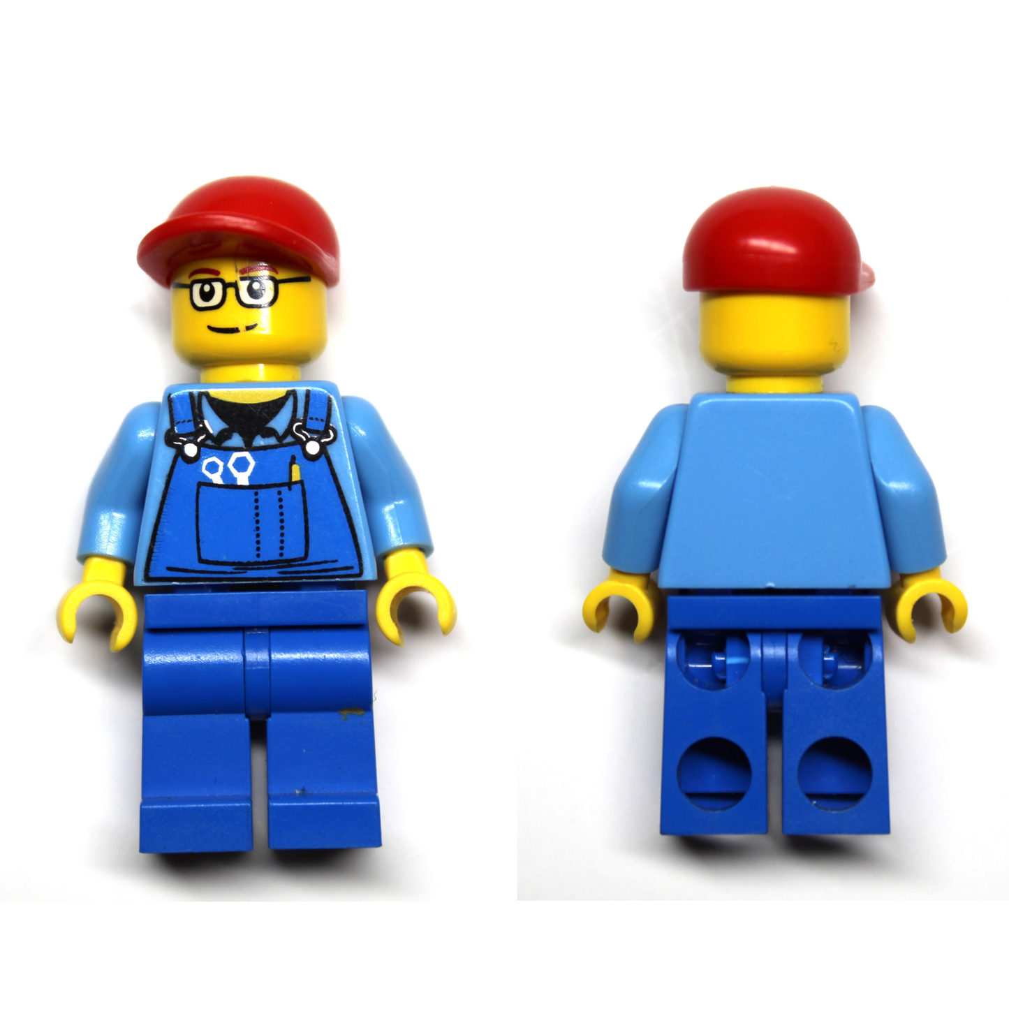 LEGO Minifigur: Overall mit Werkzeug in der Tasche (trn227)