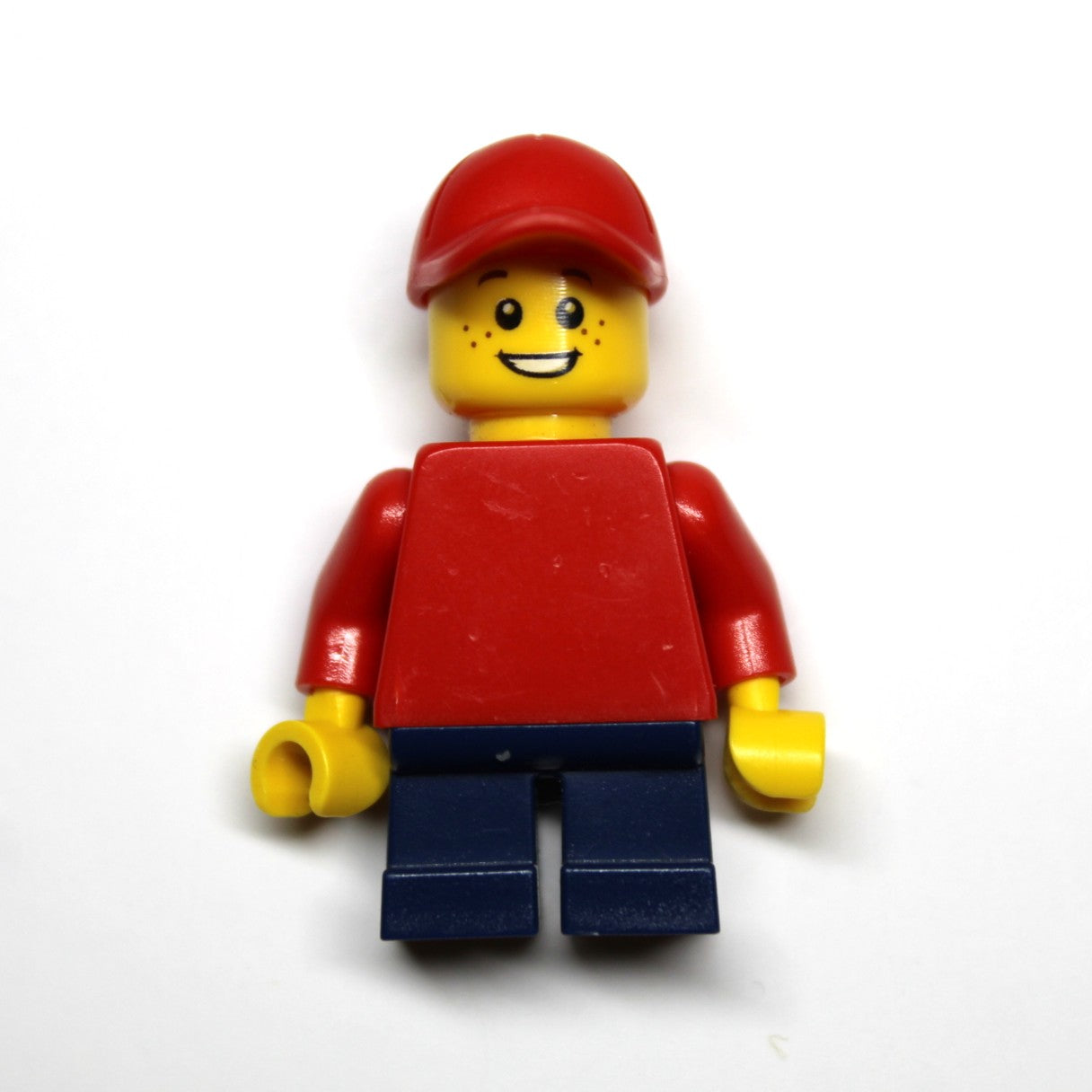 LEGO Minifigure: Carnival Boy - Red Shirt & Hat (adp006)