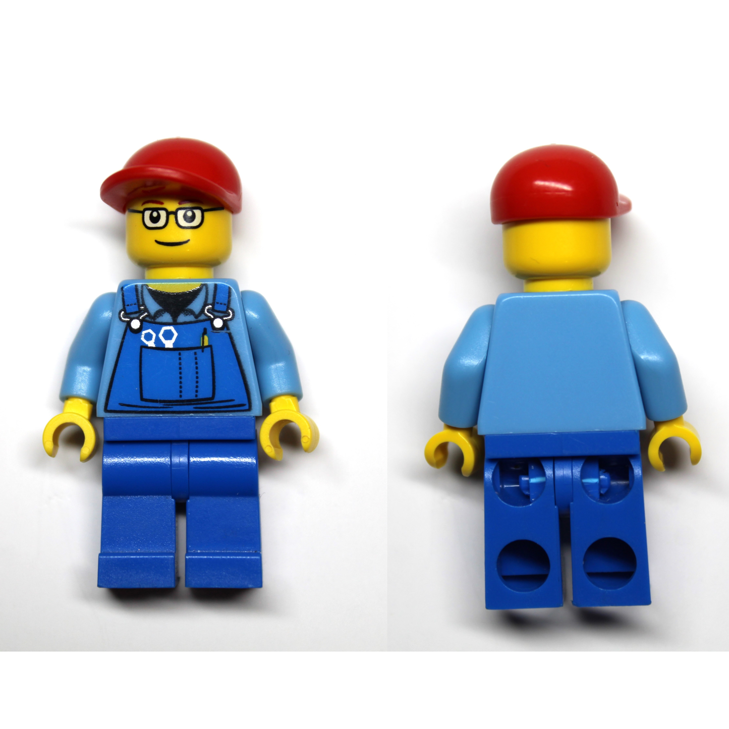 LEGO Minifigur: Overall mit Werkzeug in der Tasche (trn227)
