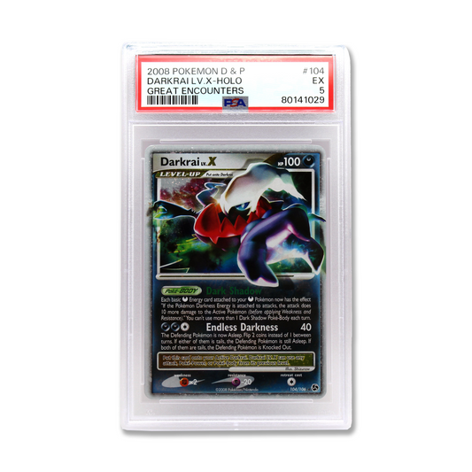 Pokémon Diamond & Pearl: Great Encounters - 104/106 Darkrai LV.X (PSA 5)