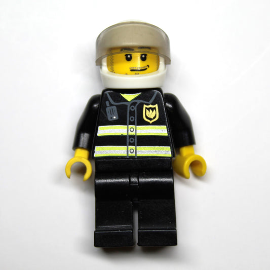 LEGO Minifigure: Firefighter - Reflective Stripes (cty0166)