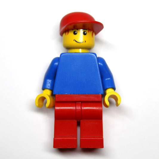 LEGO Minifigure: Plain Blue Torso with White Arms (pln109)