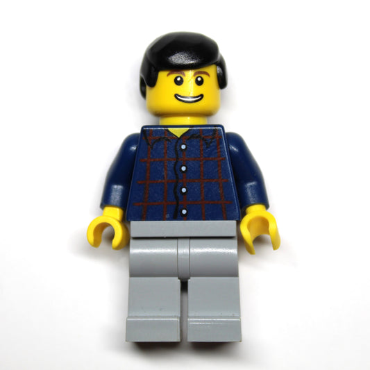 LEGO Minifigure: Plaid Button Shirt (cty0146)