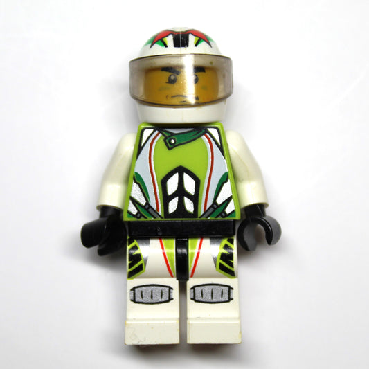 LEGO Minifigure: REX-treme - Team X-treme Daredevil (wr022)