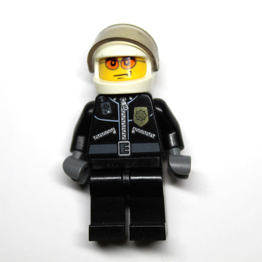LEGO Minifigure: Police Officer - City Leather Jacket (cty0102)