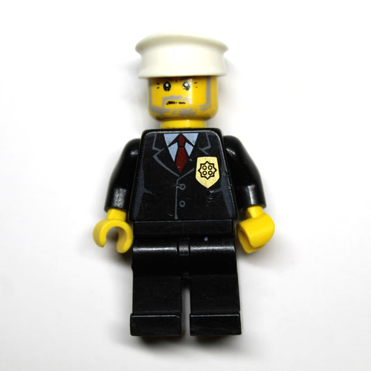 LEGO Minifigure: Police Officer - City Suit with Red Tie (cty0012)