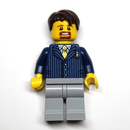 LEGO Minifigure: Businessman - Pinstripe Jacket (hol069)