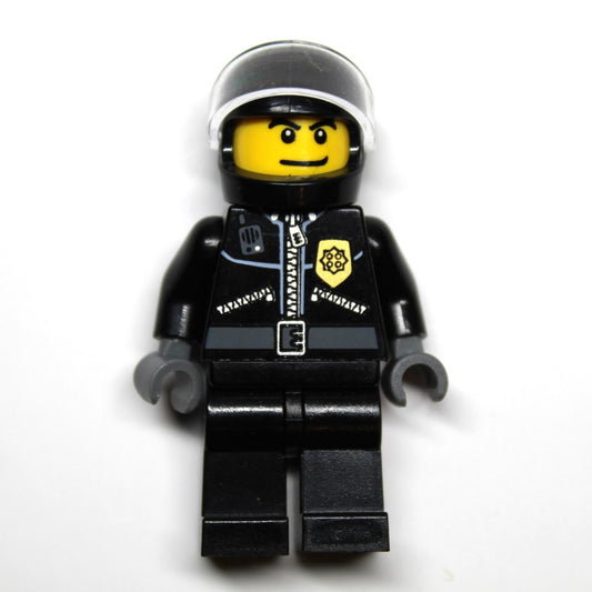 LEGO Minifigure: Police Officer - City Leather Jacket (twn182)