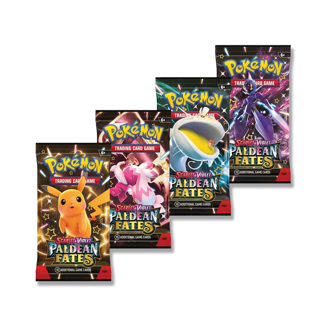 Pokémon Scarlet & Violet: Paldean Fates - Booster Pack Bundle