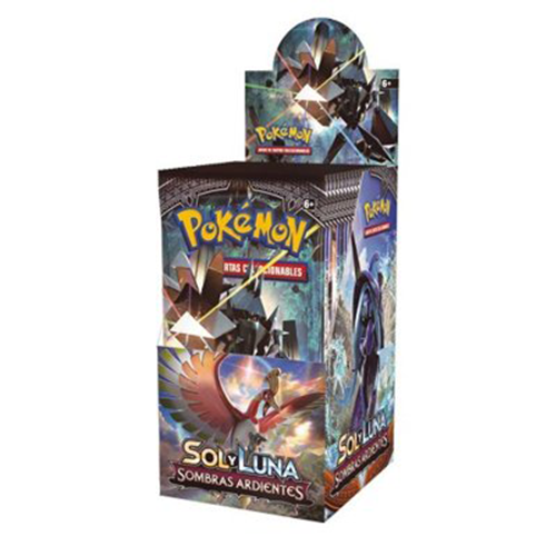 Pokémon Sol y Luna: Sombras Ardientes - Booster Box (SPN)