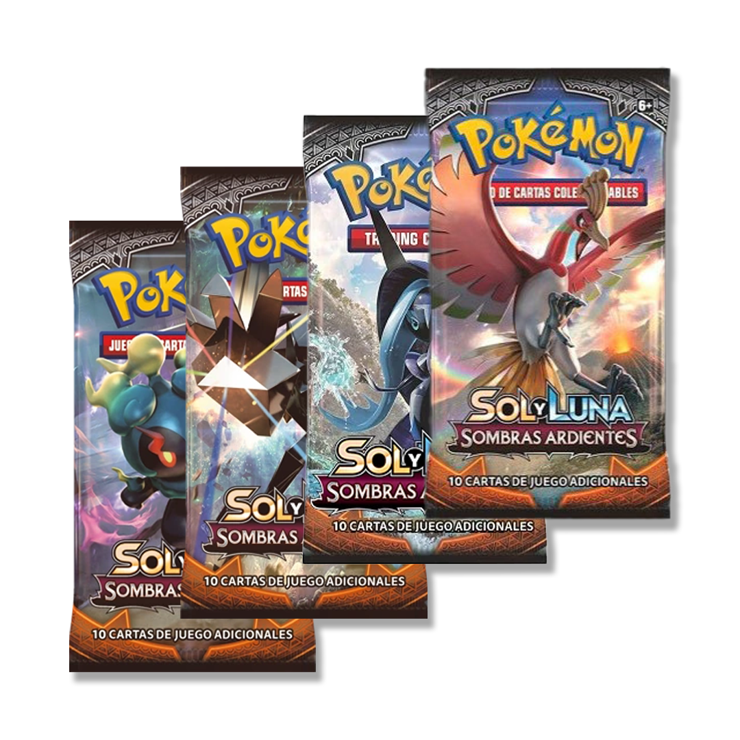 Pokémon Sol y Luna: Sombras Ardientes - Booster Box (SPN)